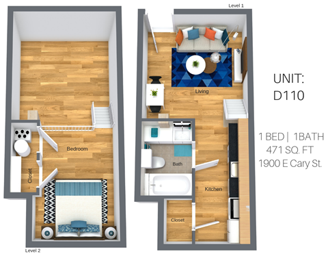 1817 E. Main Street Studio-2 Beds Apartment for Rent - Photo Gallery 44